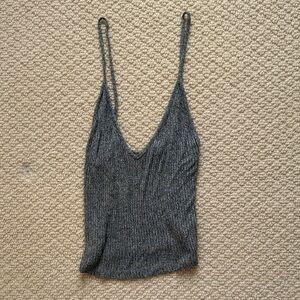 Brandy Melville - Gray Knit Women's Top